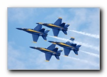 F/A-18A Hornets, <i>The Blue Angels</i>, USN