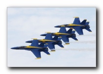 F/A-18A Hornets, <i>The Blue Angels</i>, USN