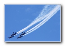 F/A-18A Hornets, <i>The Blue Angels</i>, USN