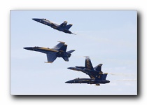 F/A-18A Hornets, <i>The Blue Angels</i>, USN