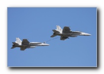 F/A-18F Super Hornet, VFA-11 <i>Red Rippers</i>, USN<br>F/A-18C Hornet, VFA-106 <i>Gladiators</i>, USN