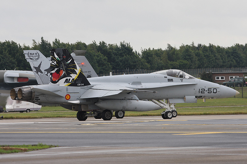 EF-18A+ Hornet, Ala 12, Spanish AF