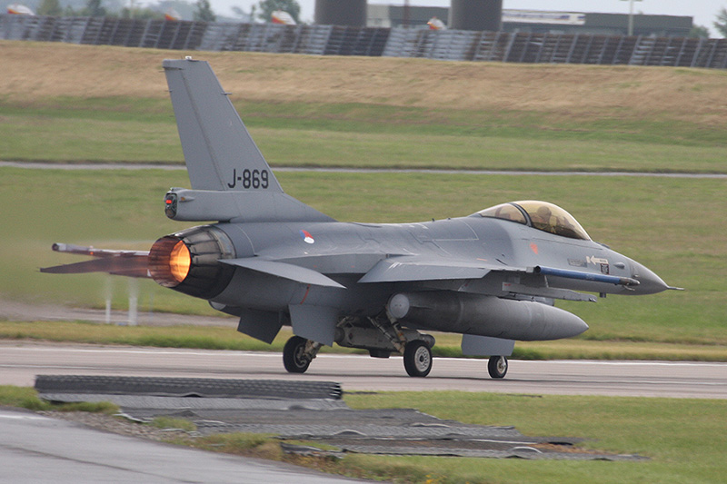 F-16AM Fighting Falcon, 322 Sqn, RNlAF