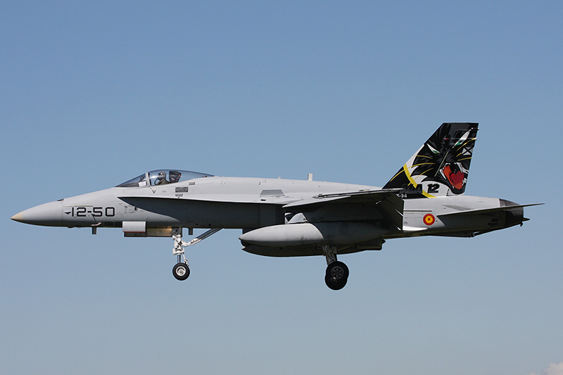 EF-18A+ Hornet, Ala 12, Spanish AF