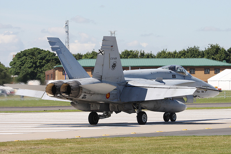 EF-18A+ Hornet, Ala 12, Spanish AF