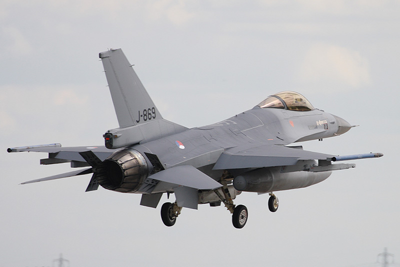 F-16AM Fighting Falcon, 322 Sqn, RNlAF