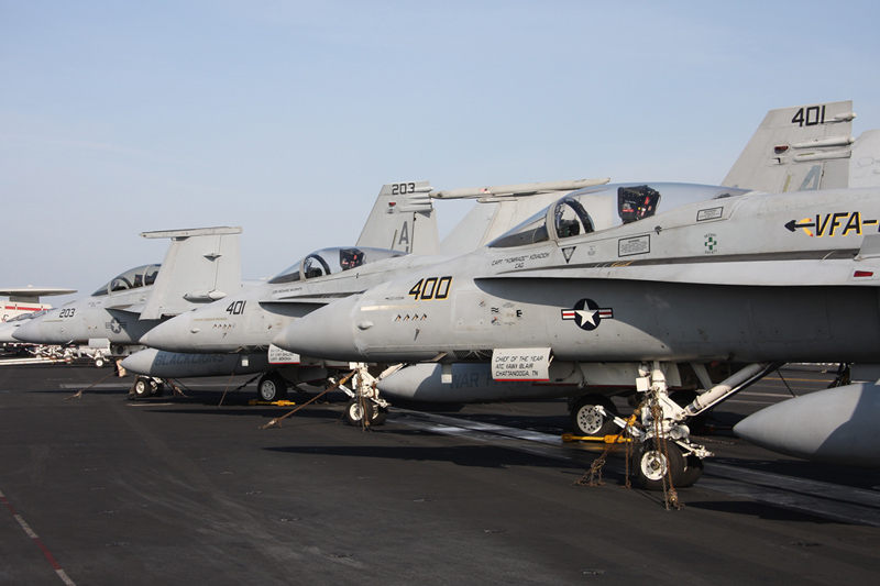 F/A-18A+ Hornets, VFA-87 <i>Golden Warriors</i>, USN