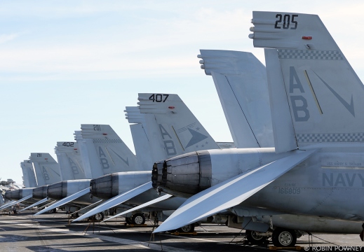 Carrier Air Wing 1 F/A-18E/F Super Hornets