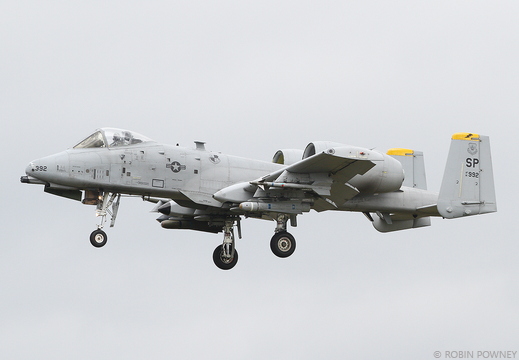 A-10C Thunderbolt II - 81-0992/SP - 81FS Panthers