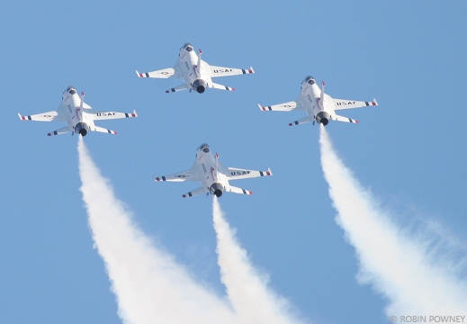 F-16C Fighting Falcons - Thunderbirds