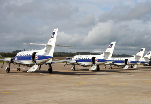 Jetstream T2 - XX478/CU-564, XX488/CU-562, XX484/CU-566 & ZA111/CU-565 - 750NAS